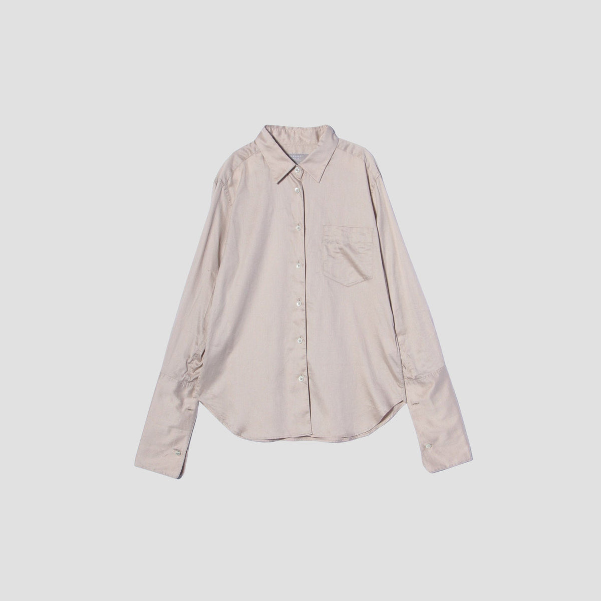 COTTON SATIN SHIRT