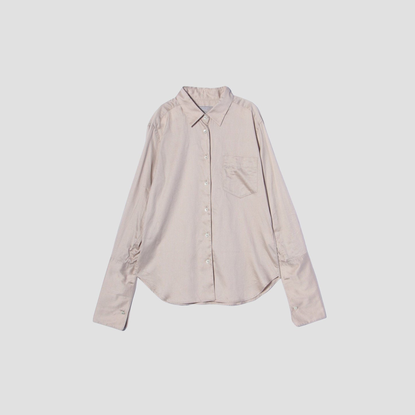 COTTON SATIN SHIRT