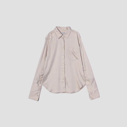COTTON SATIN SHIRT