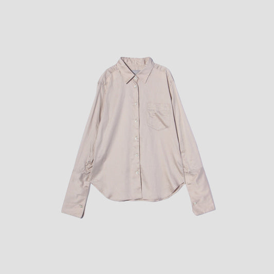 COTTON SATIN SHIRT