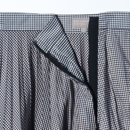 GINGHAM CHECK BLEND SKIRT