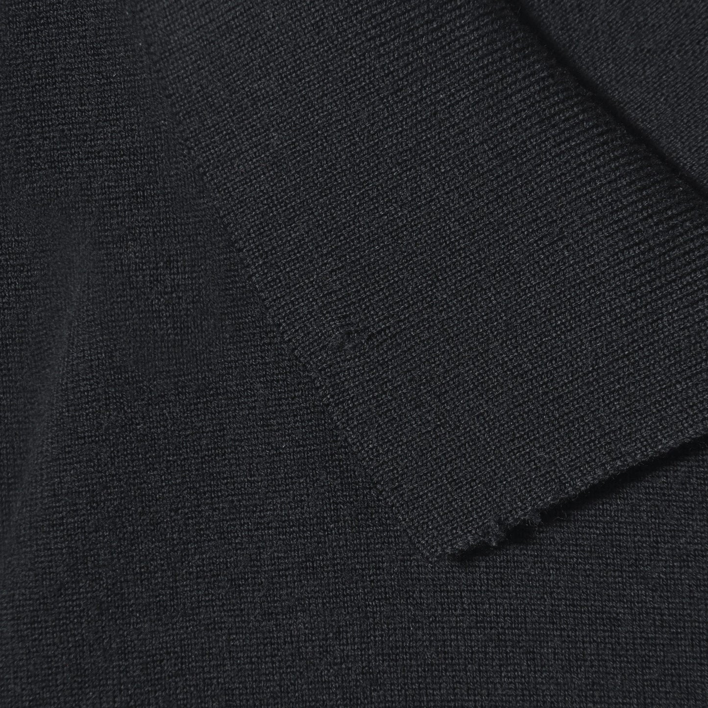 FINE MERINO POLO COLLAR JUMPER KNIT