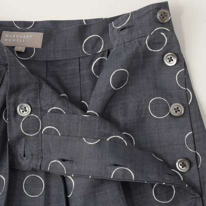 OUTLINE SPOT SILK SKIRT