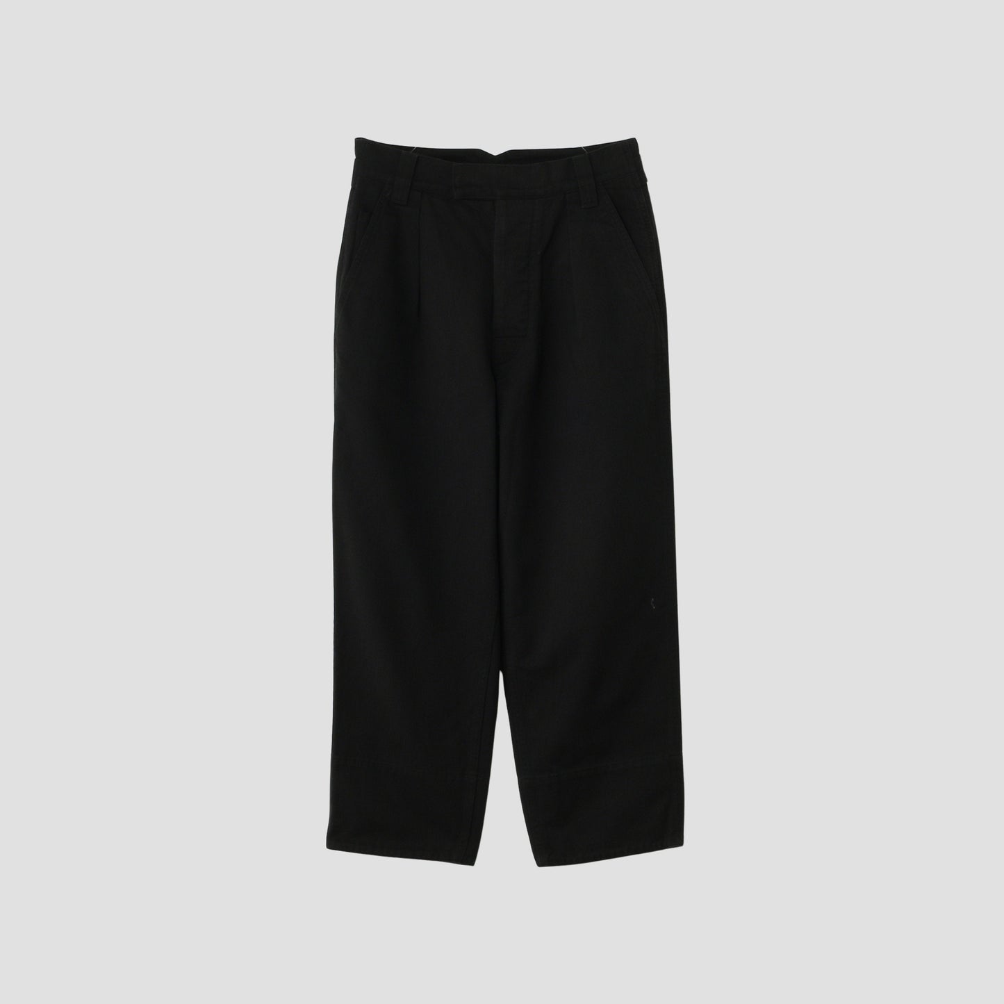 WASHED COTTON DRILL TROUSERS