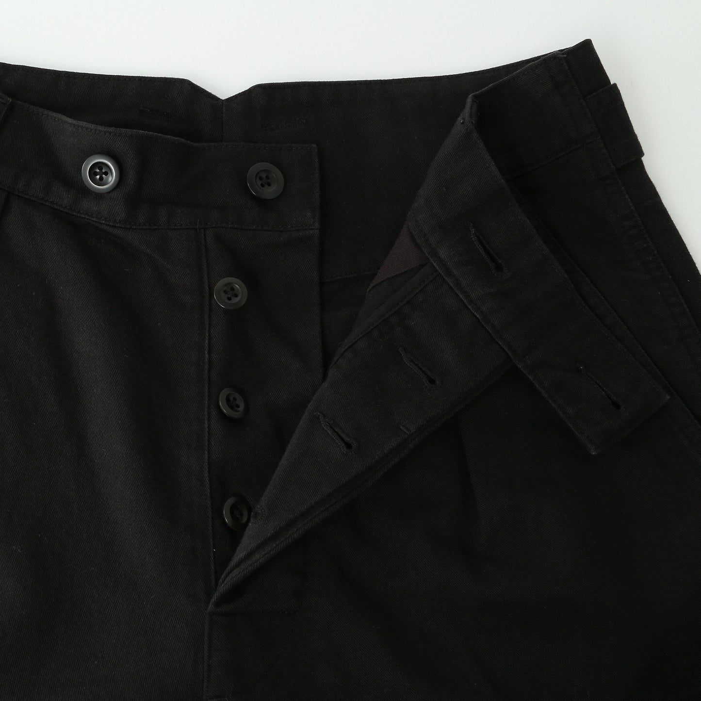 WASHED COTTON DRILL TROUSERS