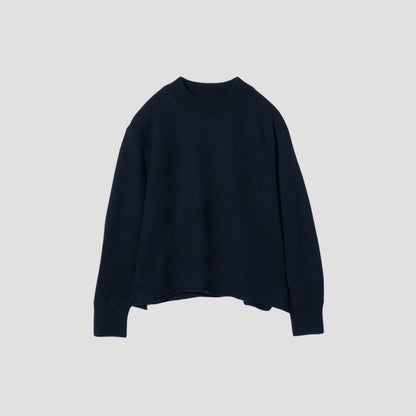 FELTED ROUGH WOOL KNIT