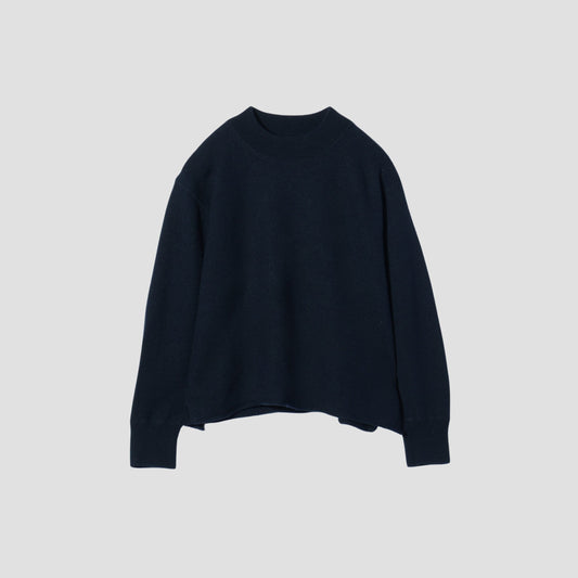 FELTED ROUGH WOOL KNIT