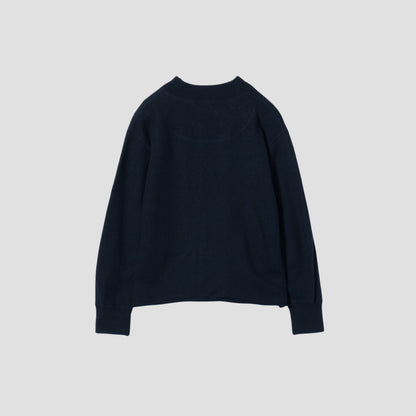 FELTED ROUGH WOOL KNIT
