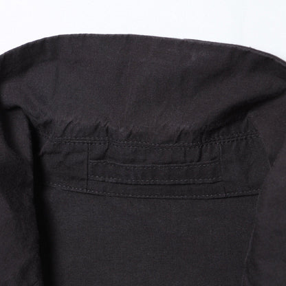 WASHED YARN DYE POPLIN JACKET