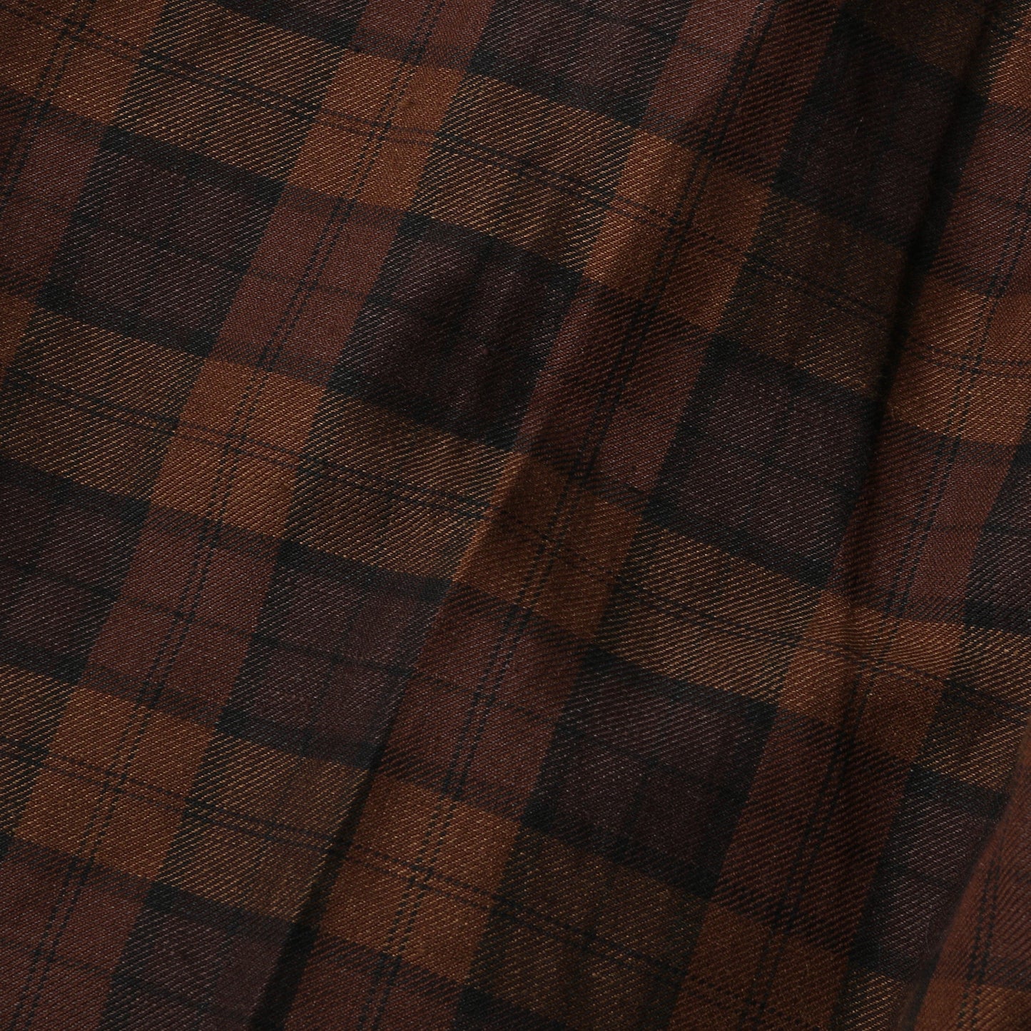 CHECK WOOL LINEN BLEND TROUSERS
