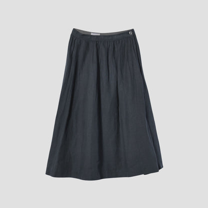 SHIRTING LINEN SKIRT