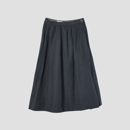 SHIRTING LINEN SKIRT
