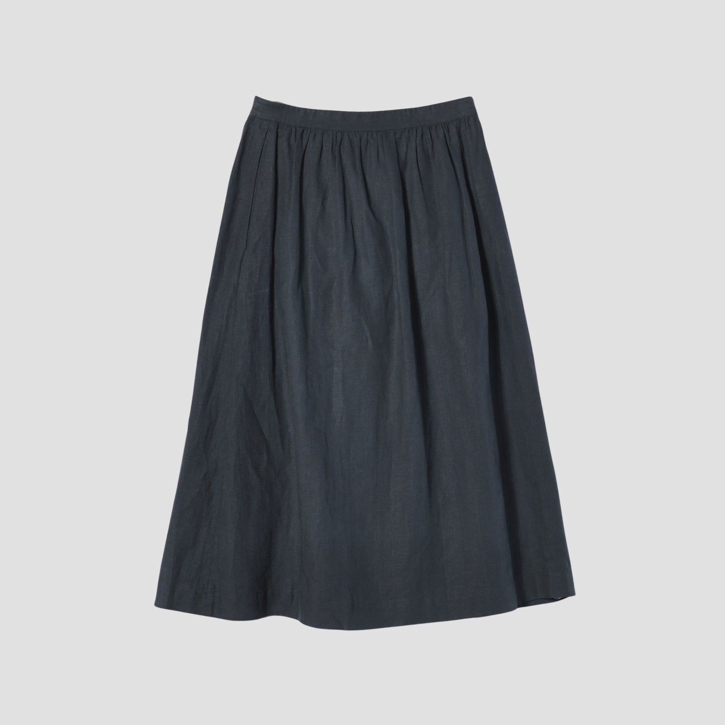 SHIRTING LINEN SKIRT