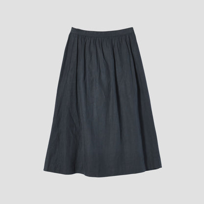SHIRTING LINEN SKIRT