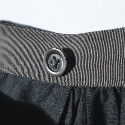 SHIRTING LINEN SKIRT