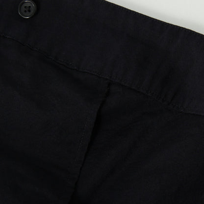 WOOL LINEN POPLIN SKIRT