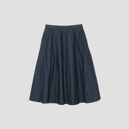 COTTON POLYESTER TWILL SKIRT