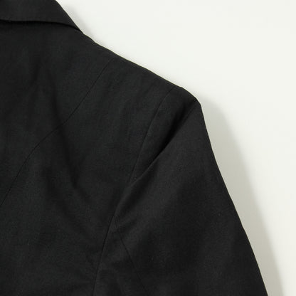 WOOL LINEN POPLIN JACKET