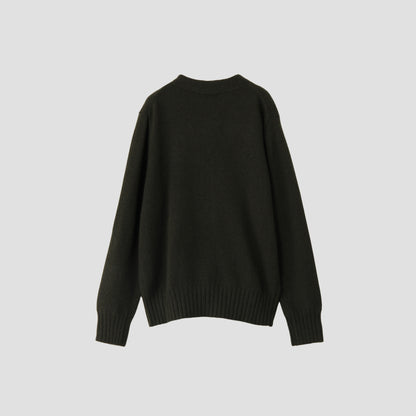 TWISTED CASHMERE WOOL KNIT
