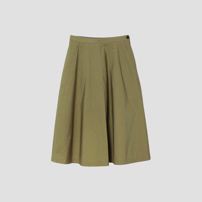 COTTON TAFETTA SKIRT