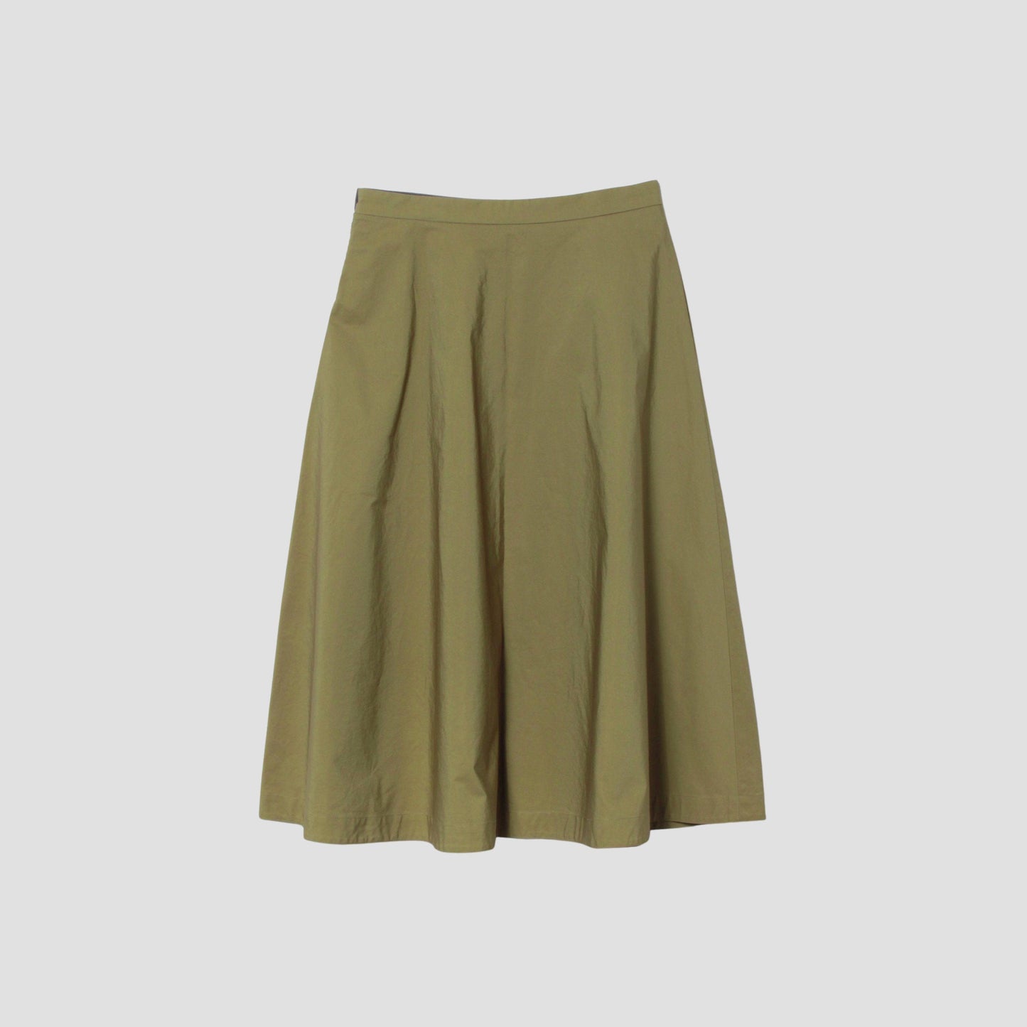 COTTON TAFETTA SKIRT