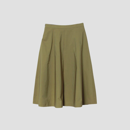 COTTON TAFETTA SKIRT
