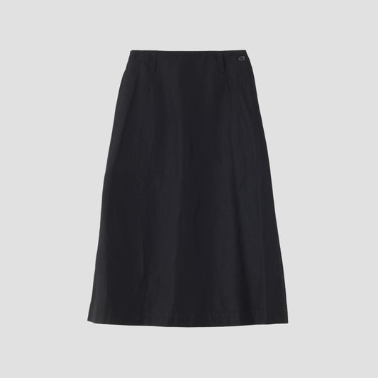 COTTON LINEN TWILL SKIRT