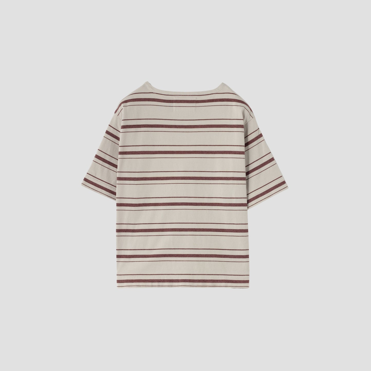 IRREGULAR STRIPE COTTON JERSEY