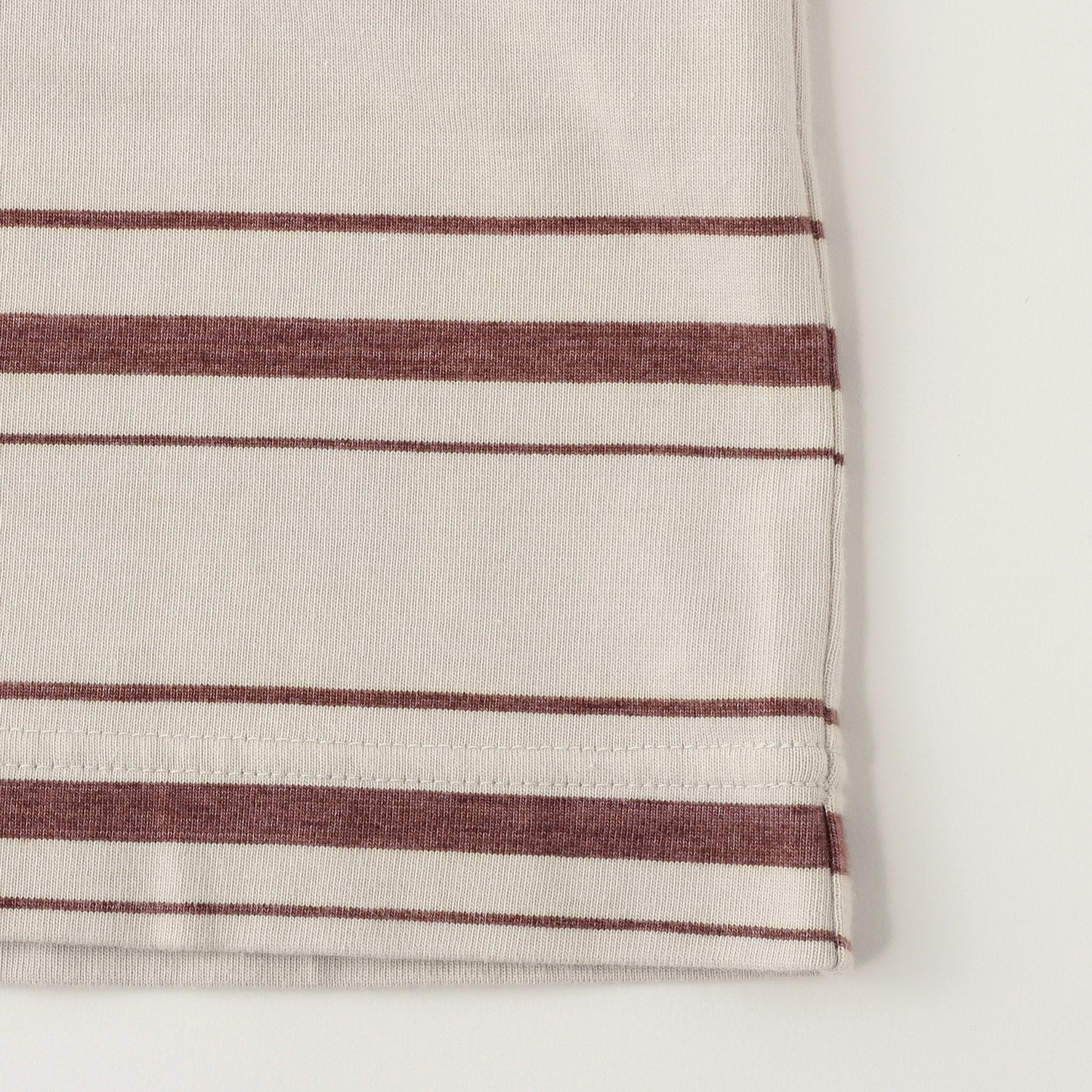 IRREGULAR STRIPE COTTON JERSEY