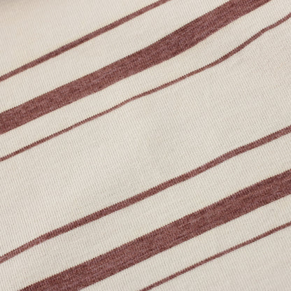 IRREGULAR STRIPE COTTON JERSEY