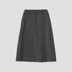 WOOL TWEED SKIRT