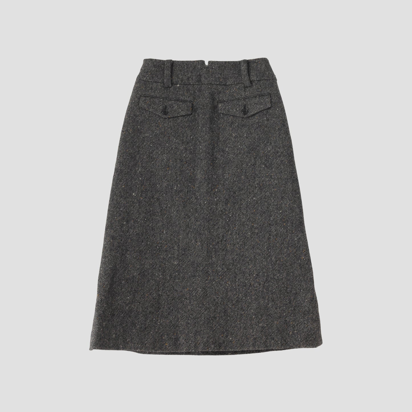 WOOL TWEED SKIRT