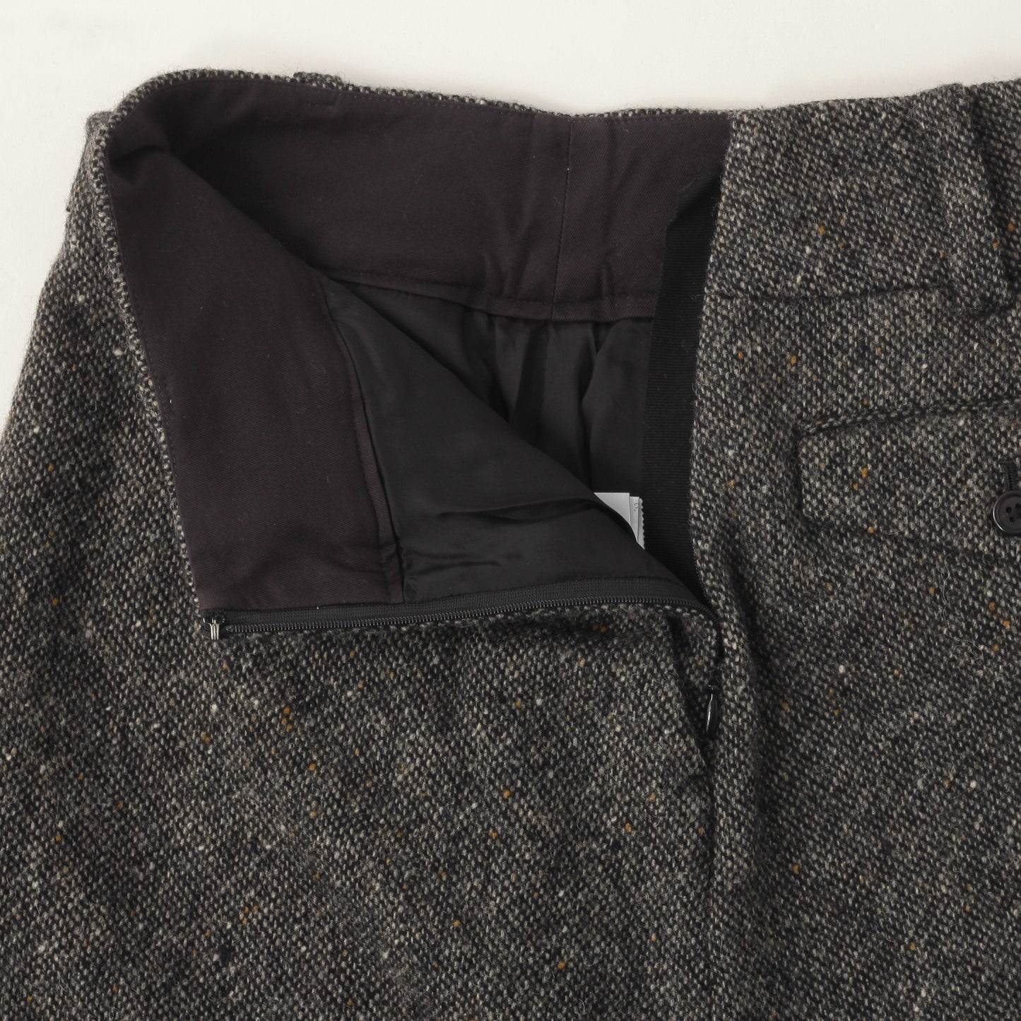 WOOL TWEED SKIRT