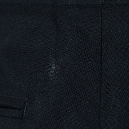 COTTON LINEN SILK TROUSERS