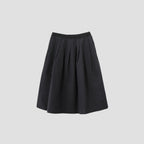 YARN DYE COTTON LINEN SKIRT