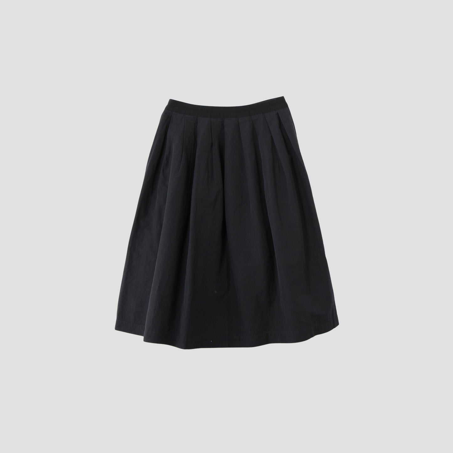 YARN DYE COTTON LINEN SKIRT