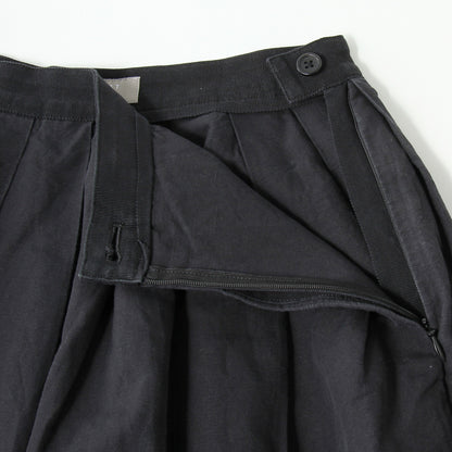 YARN DYE COTTON LINEN SKIRT