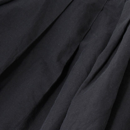 YARN DYE COTTON LINEN SKIRT