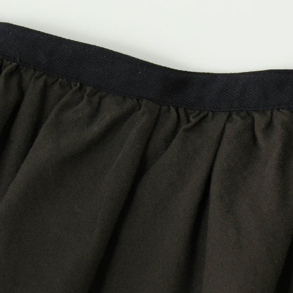 WASHED FLANNEL SKIRT