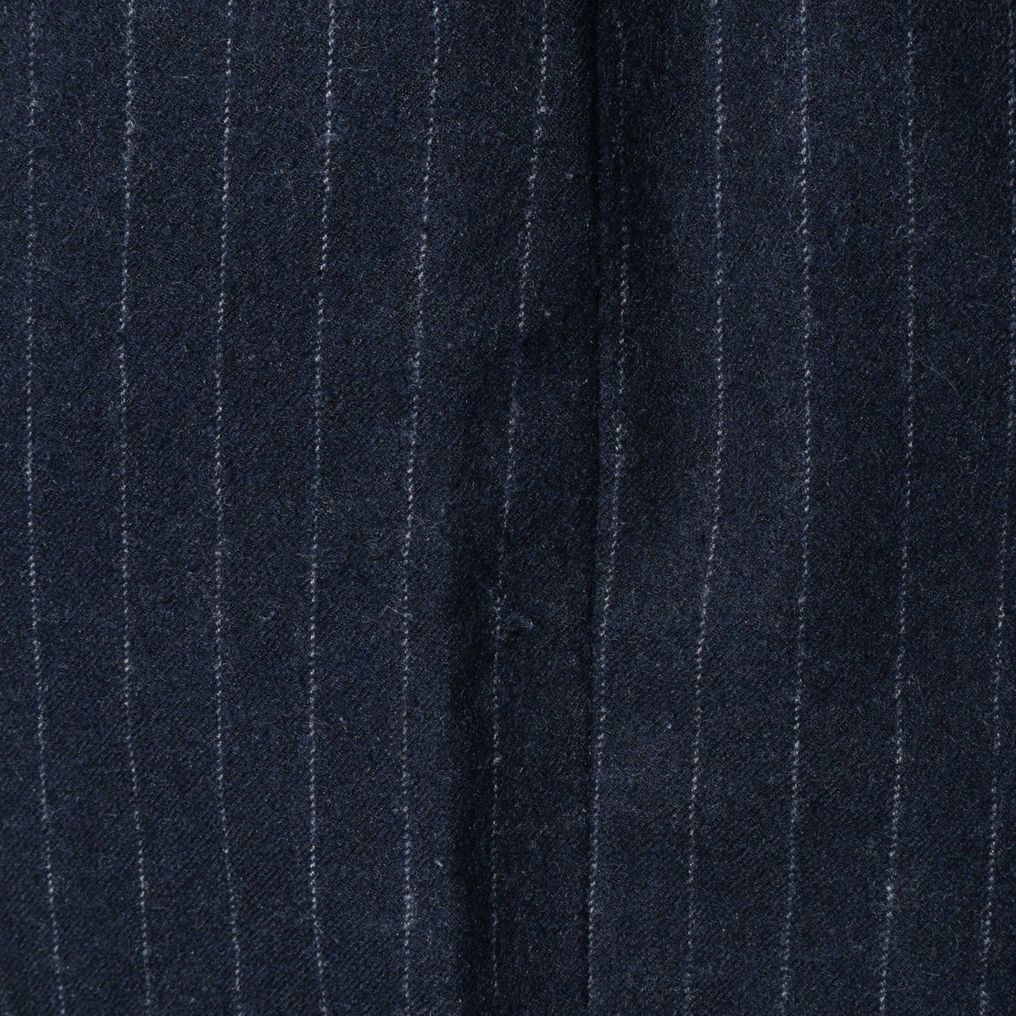WORSTED WOOL PINSTRIPE TROUSERS