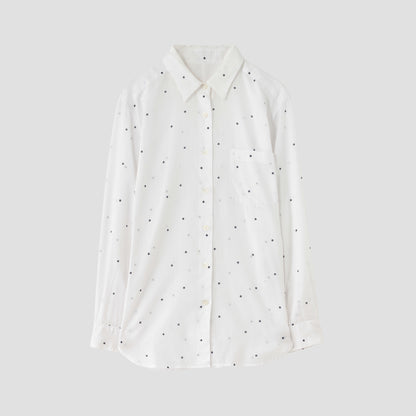 SPOT PRINT BATISTE SHIRT