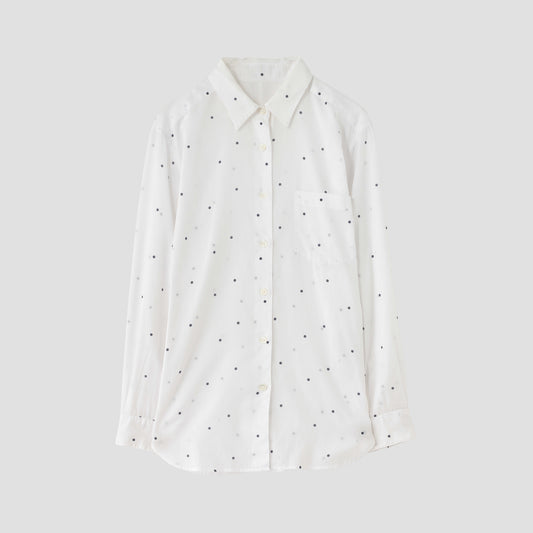 SPOT PRINT BATISTE SHIRT