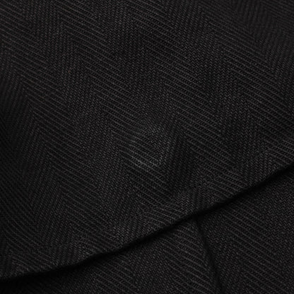HEAVY HERRINGBONE LINEN COAT