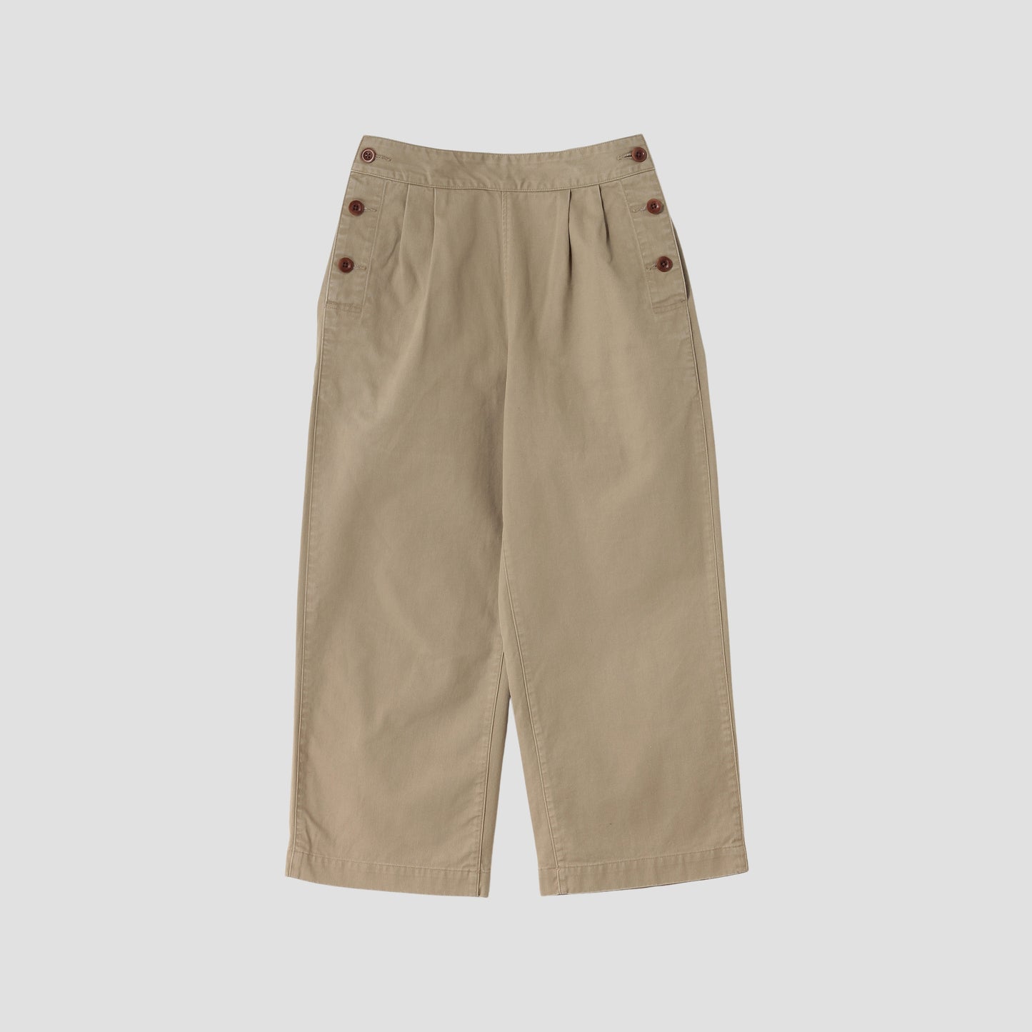 JAPANESE COTTON LINEN DRILL TROUSERS