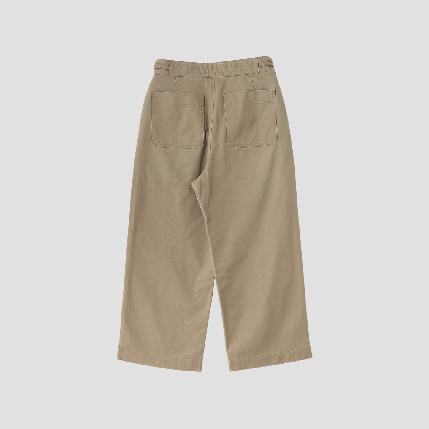 JAPANESE COTTON LINEN DRILL TROUSERS
