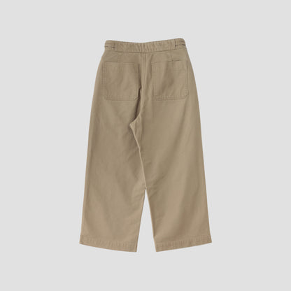 JAPANESE COTTON LINEN DRILL TROUSERS