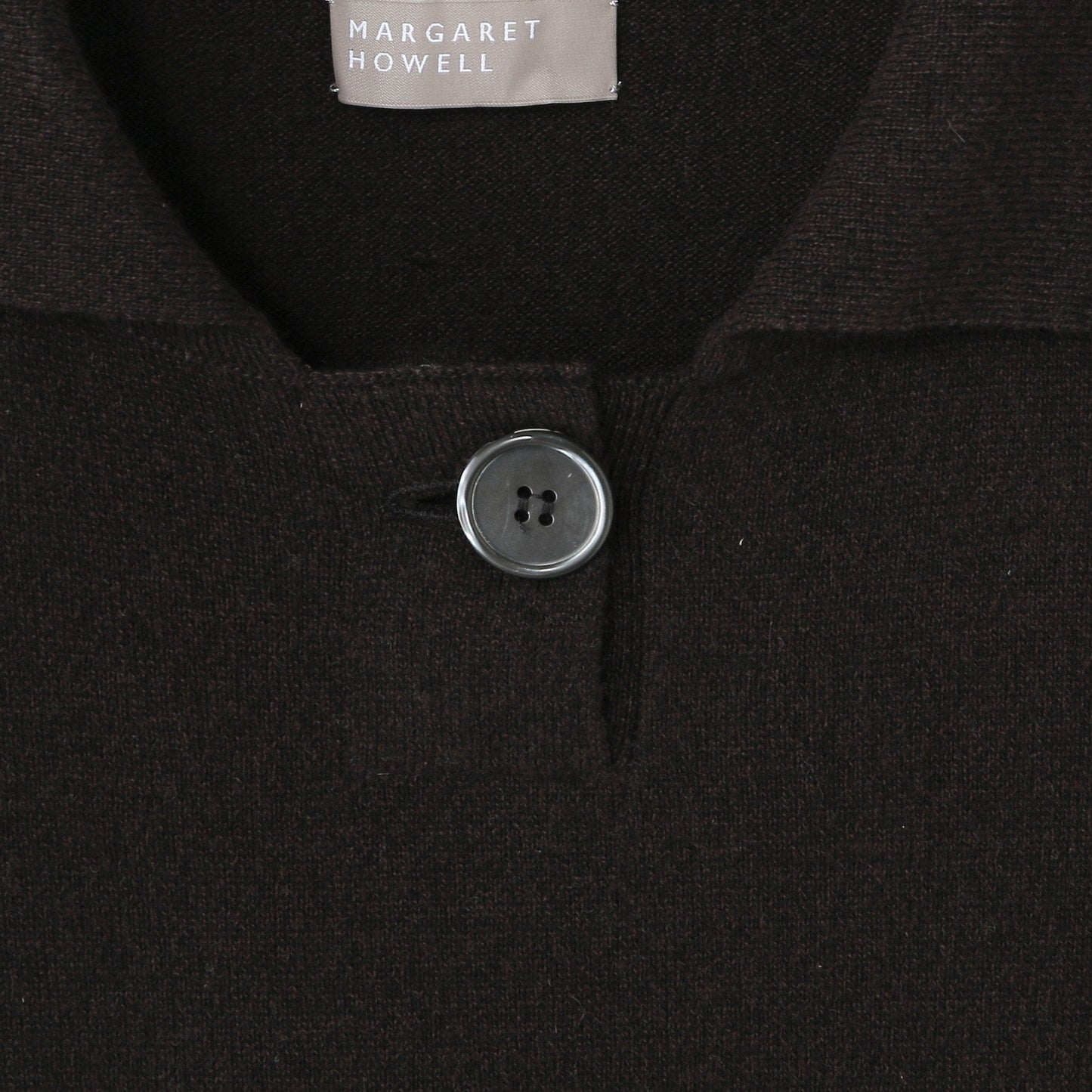 BIG BUTTON POLO KNIT