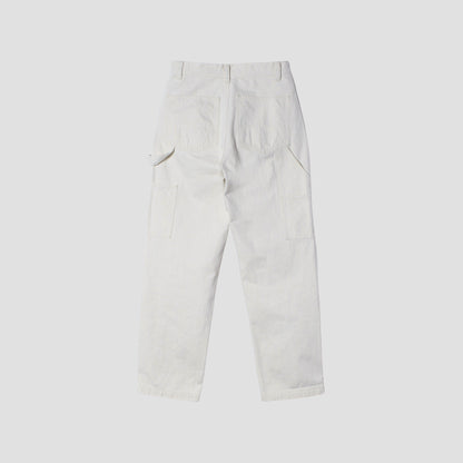 NATURAL DENIM TROUSERS