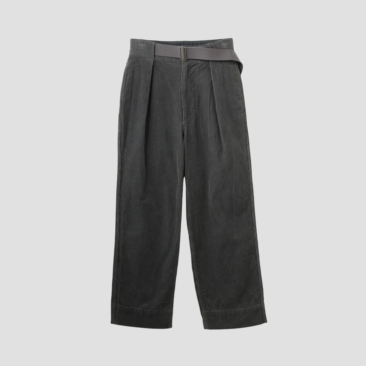 DRY COTTON NEEDLECORD TROUSERS