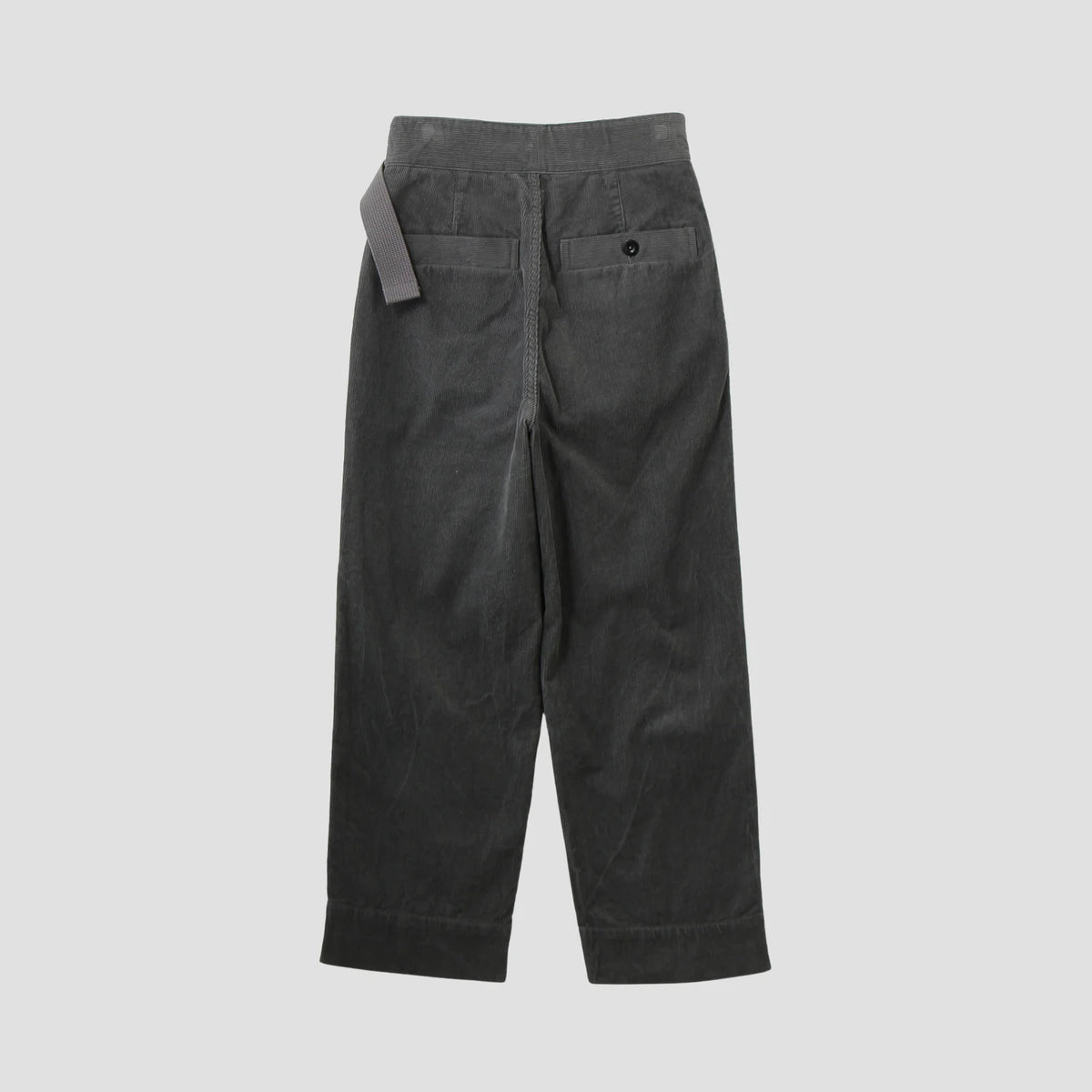 DRY COTTON NEEDLECORD TROUSERS